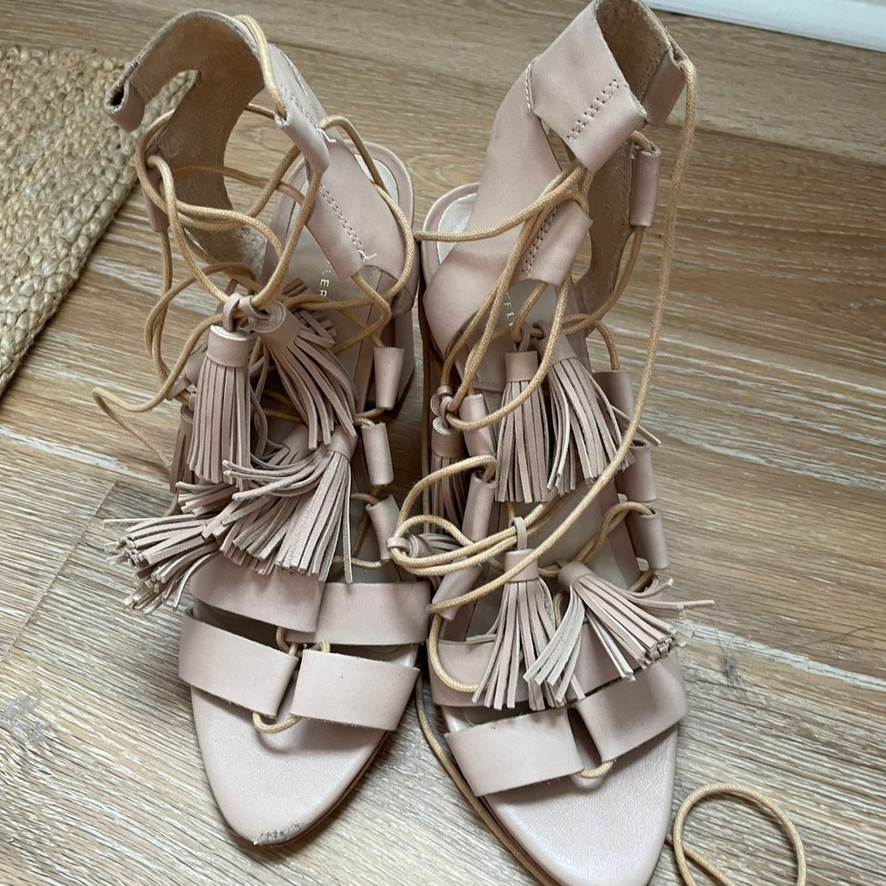 High Heels With Strings Detail - image 1